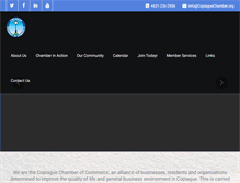 Tablet Screenshot of copiaguechamber.org